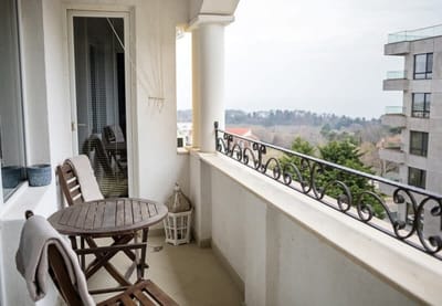 Modern 2BD in Evksinograd with Pool & Balcony