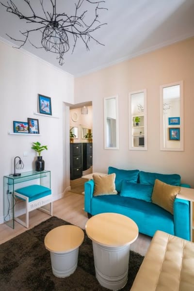 Bright Bohemian Studio with Prime Location