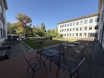 Sunny Courtyard in Sofia