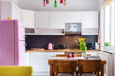 Eclectic and boutique designers apartment/ parking