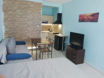 The Blue Studio  In a complex next to the beach