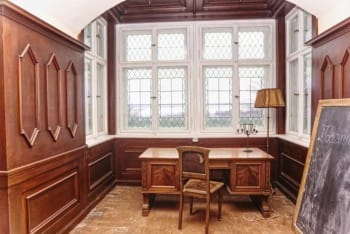 Castle of Burgscheidungen is a combination of baroque and renaissance styles