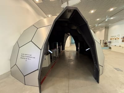 A science Museum with modern interior