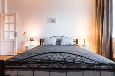 Eclectic and boutique designers apartment/ parking