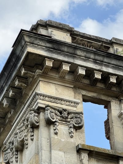Ruined Palace, Romania