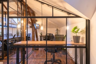 Live-feeling co-working space ready for filming in Sofia