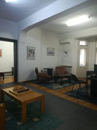 Office in an old building (1938) that is a cultural monument. Size 160 sq. m. No bathroom. No elevator, 4-th floor; 5 rooms; 2 small balconies.