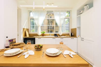 White&Grey Two 1-BD Apartments