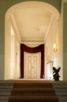 Castle of Burgscheidungen is a combination of baroque and renaissance styles