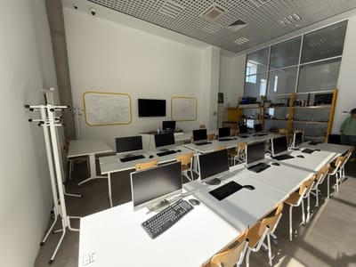 A science Museum with modern interior