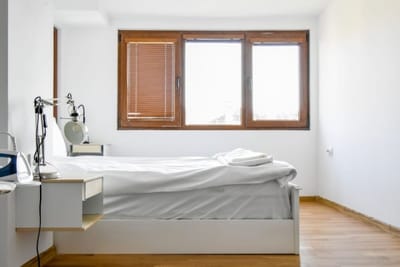 Split-Level City Stay with Balcony