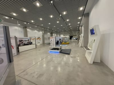A science Museum with modern interior
