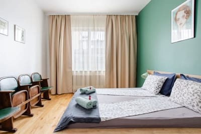 Eclectic and boutique designers apartment/ parking