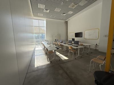 A science Museum with modern interior