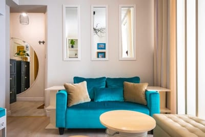 Bright Bohemian Studio with Prime Location