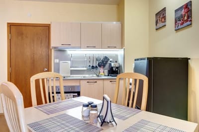 1BD Ski View Retreat in Pamporovo with Fireplace