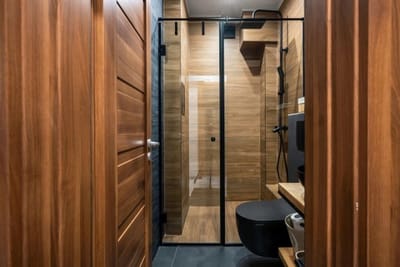 Lux Flat next to Park with working space