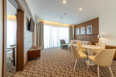 Futuristic One Bedroom Apartment in the Maritim Paradise Blue Hotel