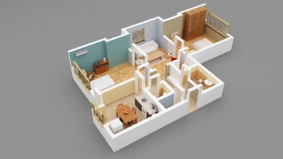 ART-ament, a unique central flat