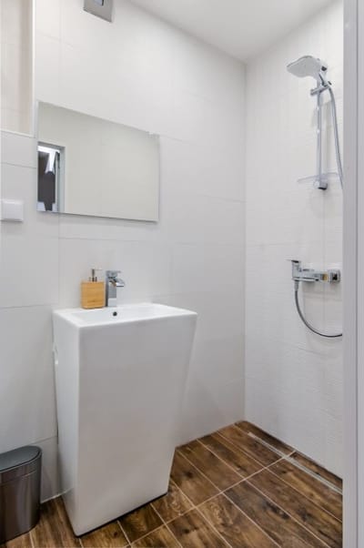 Pieces of Nature in a Stylish One-bedroom Flat