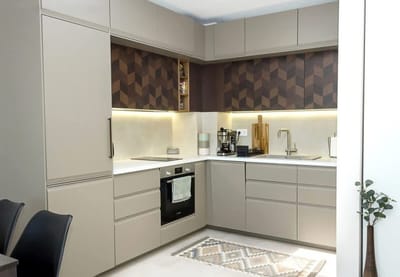 Sea View 1BD Modern Flat in Chayka