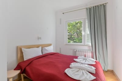 Bright Two-Bedroom Apartment in Top Center