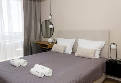 2BD Home with Parking, Working Space and Pool