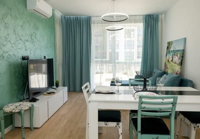 Chic 1BR Flat & Garage | Garden Residence, Varna