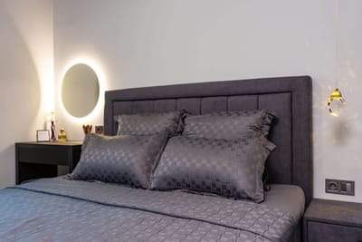 White&Grey Two 1-BD Apartments