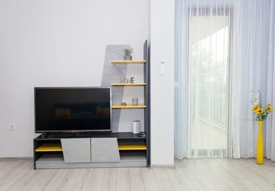 New Colorful 1BD Getaway with an Amazing Sea View