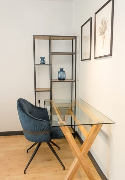 1BD Sea Garden Retreat with Dedicated Workspace