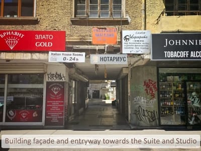 Central Stylish Suite & Studio with Shared Terrace