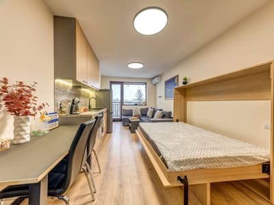 Alpine Glow Studio with Parking, Pamporovo