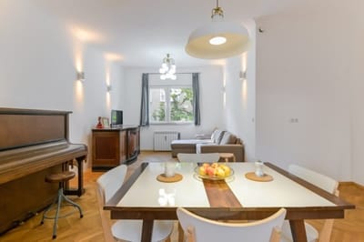 Bright Two-Bedroom Apartment in Top Center