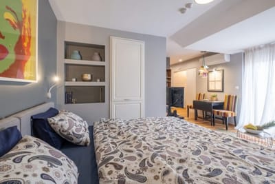 High-end Designer Studio - AC + Parking