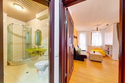 Colorful Retreat  1BD next to the slopes