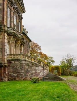 Castle of Burgscheidungen is a combination of baroque and renaissance styles