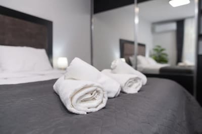 Central Plovdiv: Modern 1BR with Netflix & Balcony