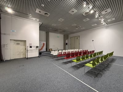 A science Museum with modern interior