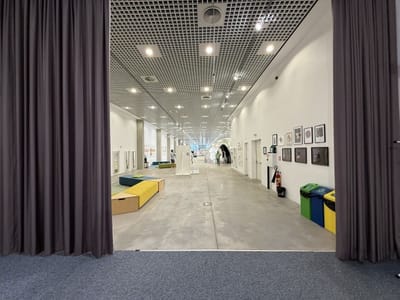 A science Museum with modern interior