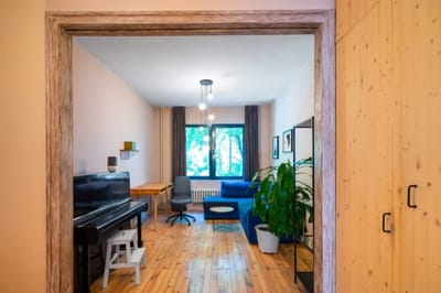 Cozy 1BD Flat in Sofia City Center + Workspace