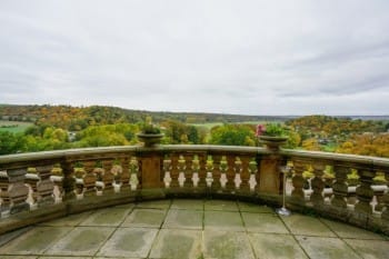 Castle of Burgscheidungen is a combination of baroque and renaissance styles