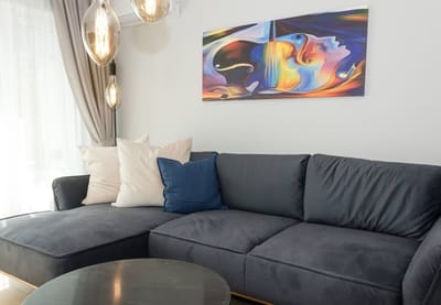 1BD Sea Garden Retreat with Dedicated Workspace