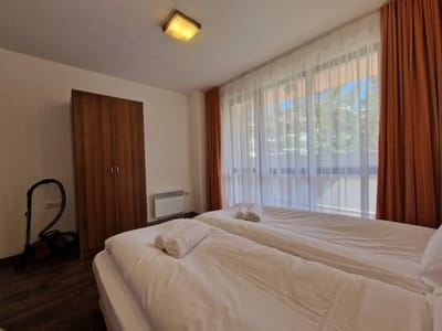 1BD Apartment with Parking & Balcony  Bansko