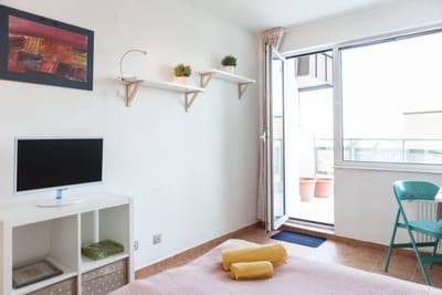 Tony's Sunny Rooftop Studio